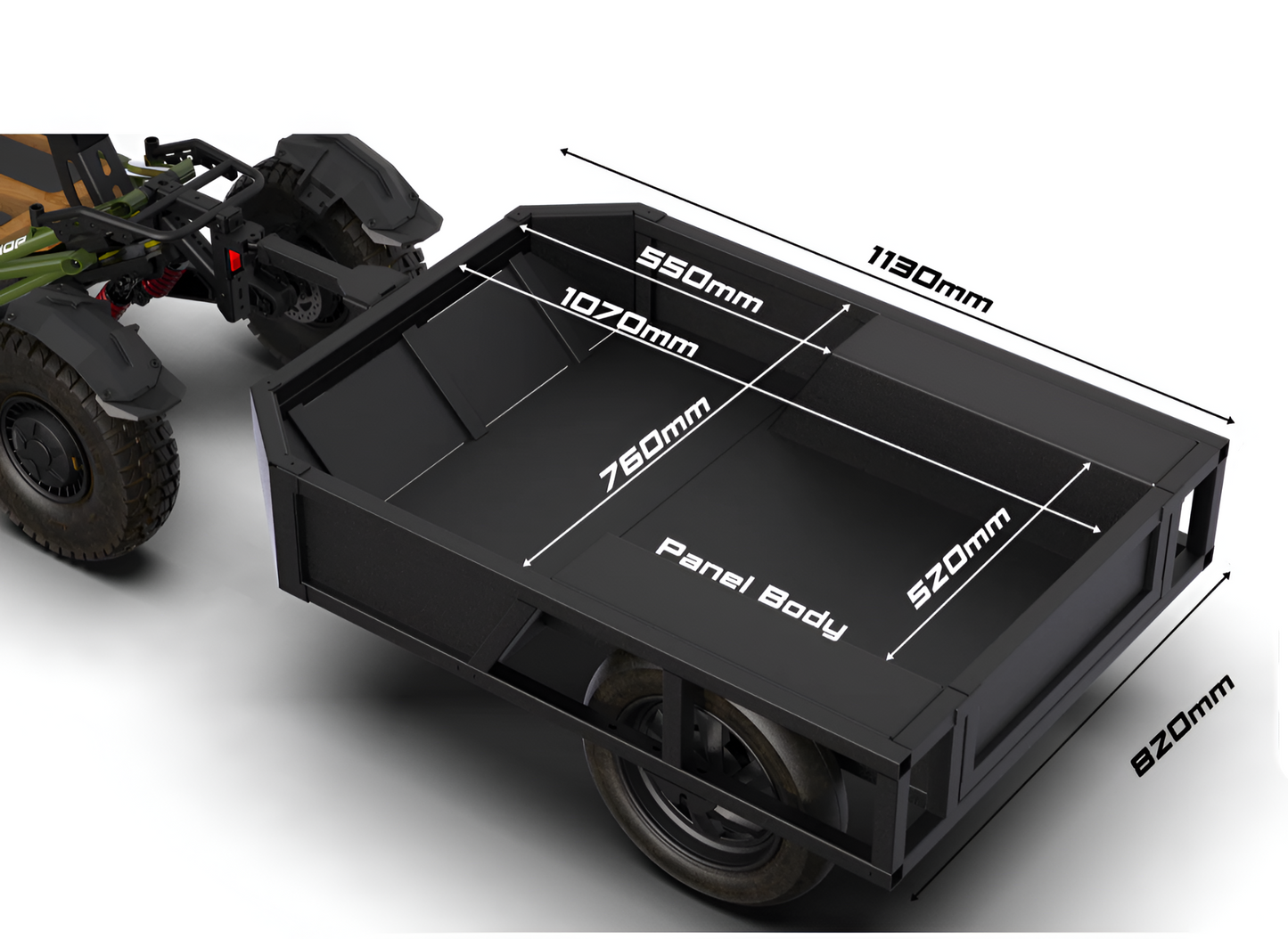 Utilty Trailer for Veehop Scooter