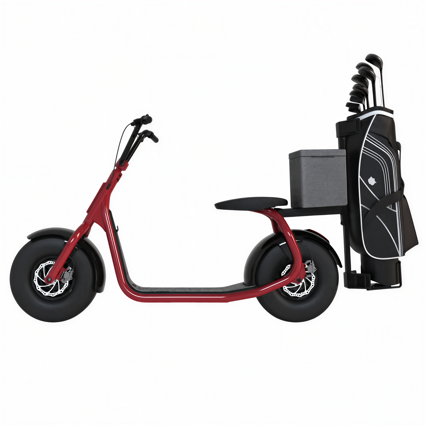 Golf Rack & Small Cooler for KAASPEED Scooter