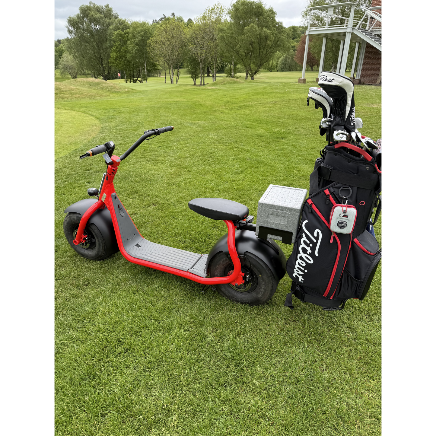 Golf Rack & Small Cooler for KAASPEED Scooter