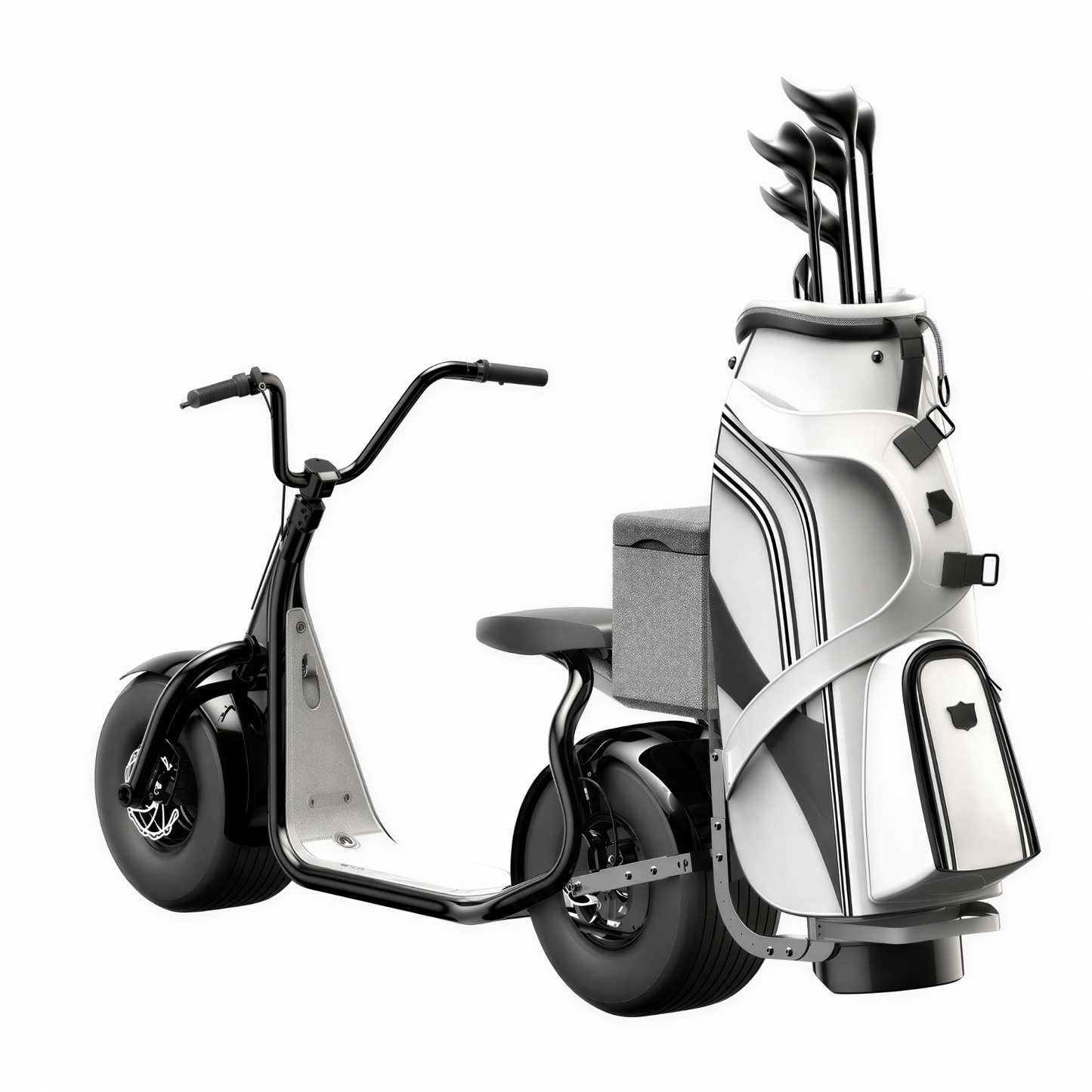 Golf Rack & Small Cooler for KAASPEED Scooter