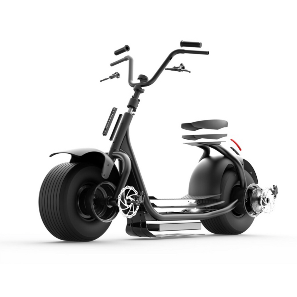 KAASPEED K1S electric scooter exploded view showing internal components